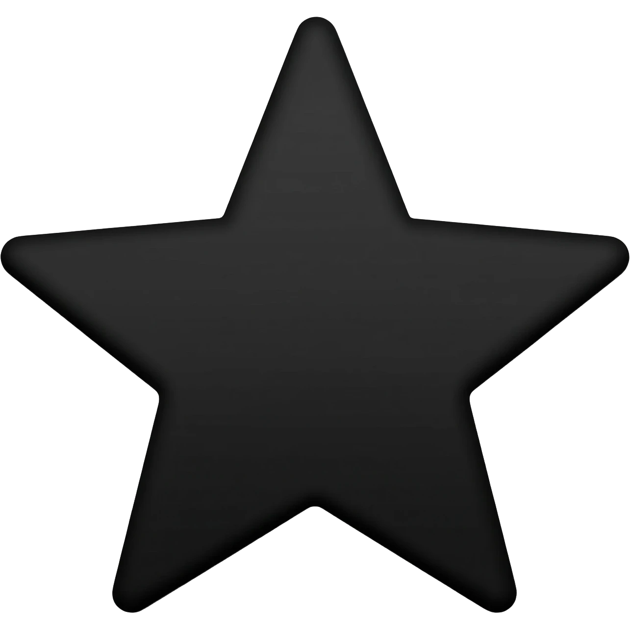 black star emoji