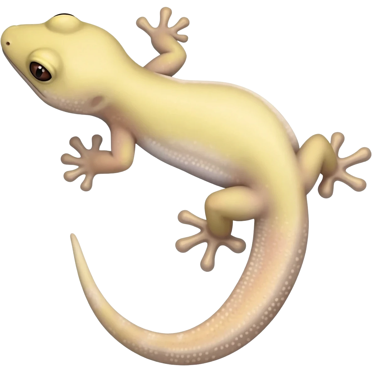 make a albine gecko emoji