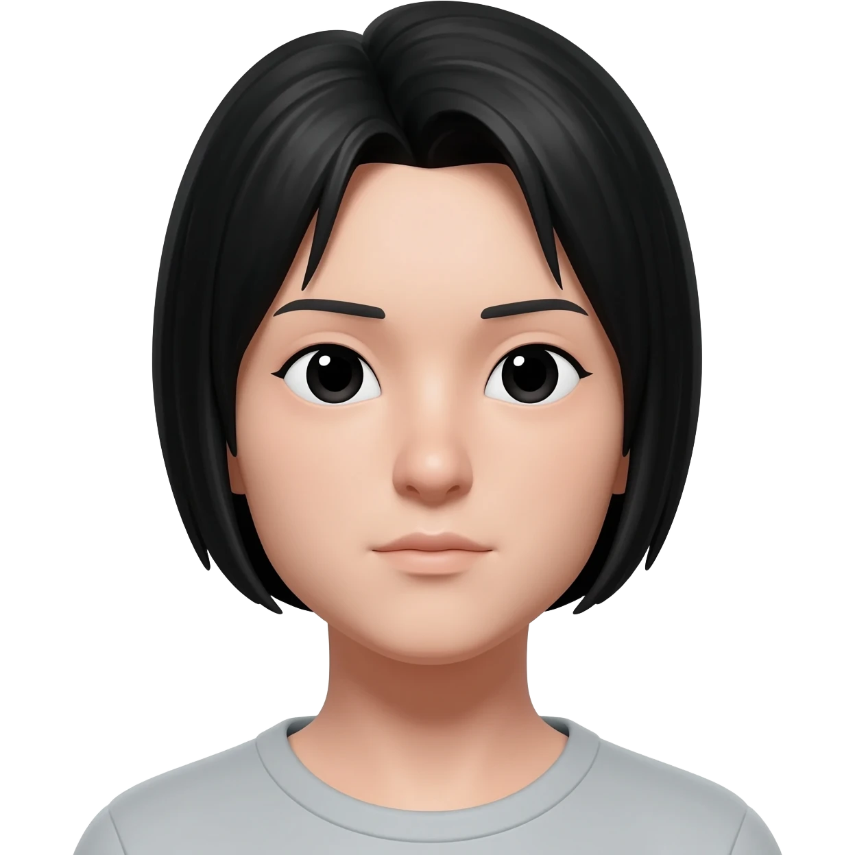 negra cabelo curtinho emoji