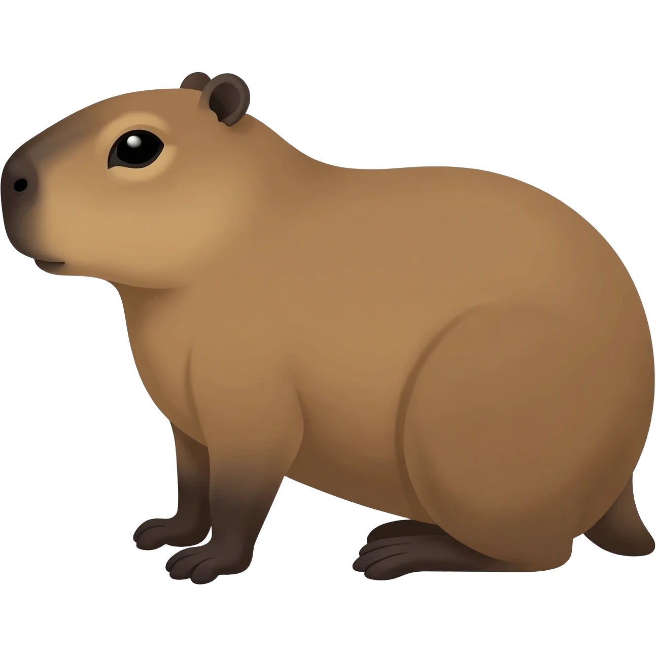 Un capibara de emoji emoji