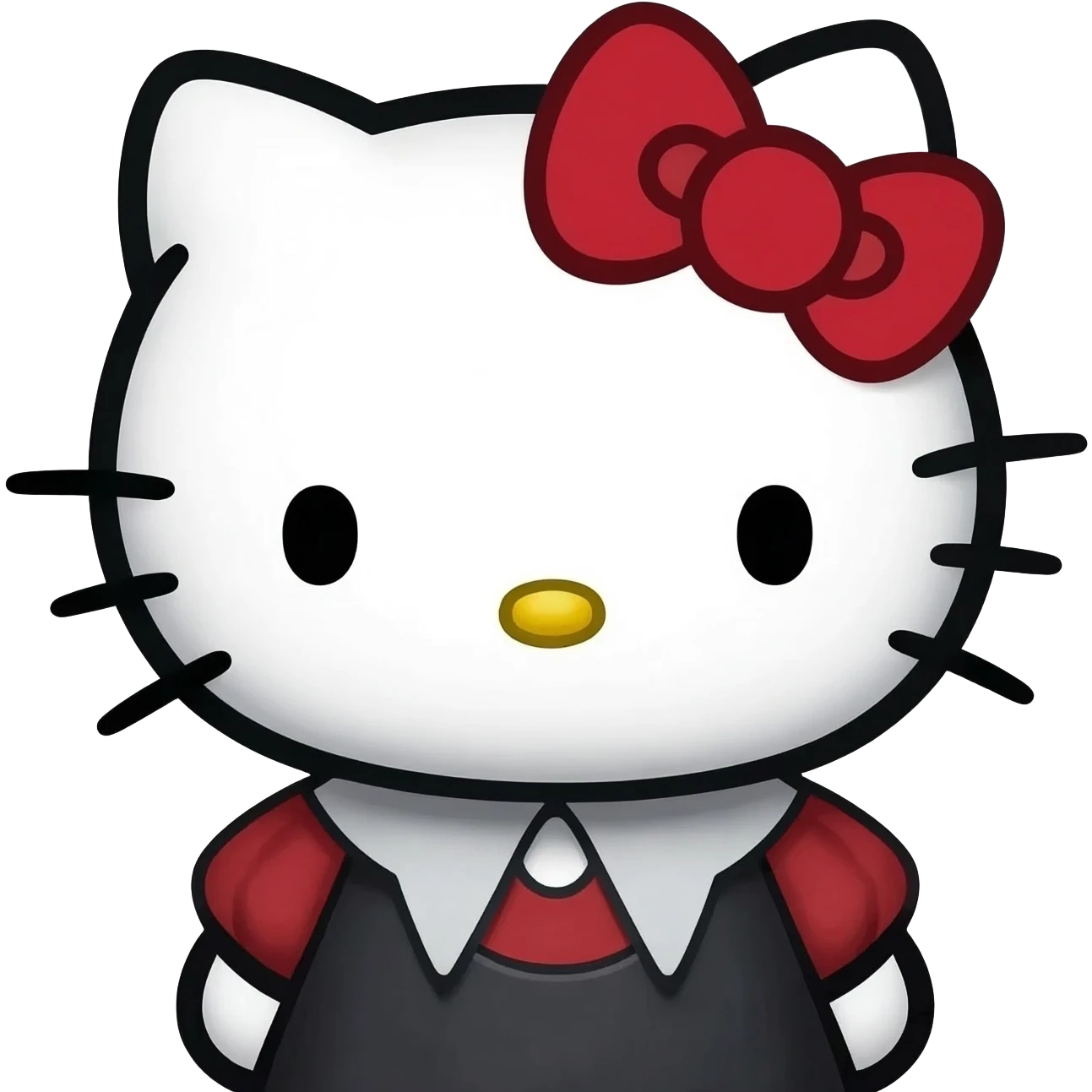 unseen hello kitty as the handmaids tale emoji