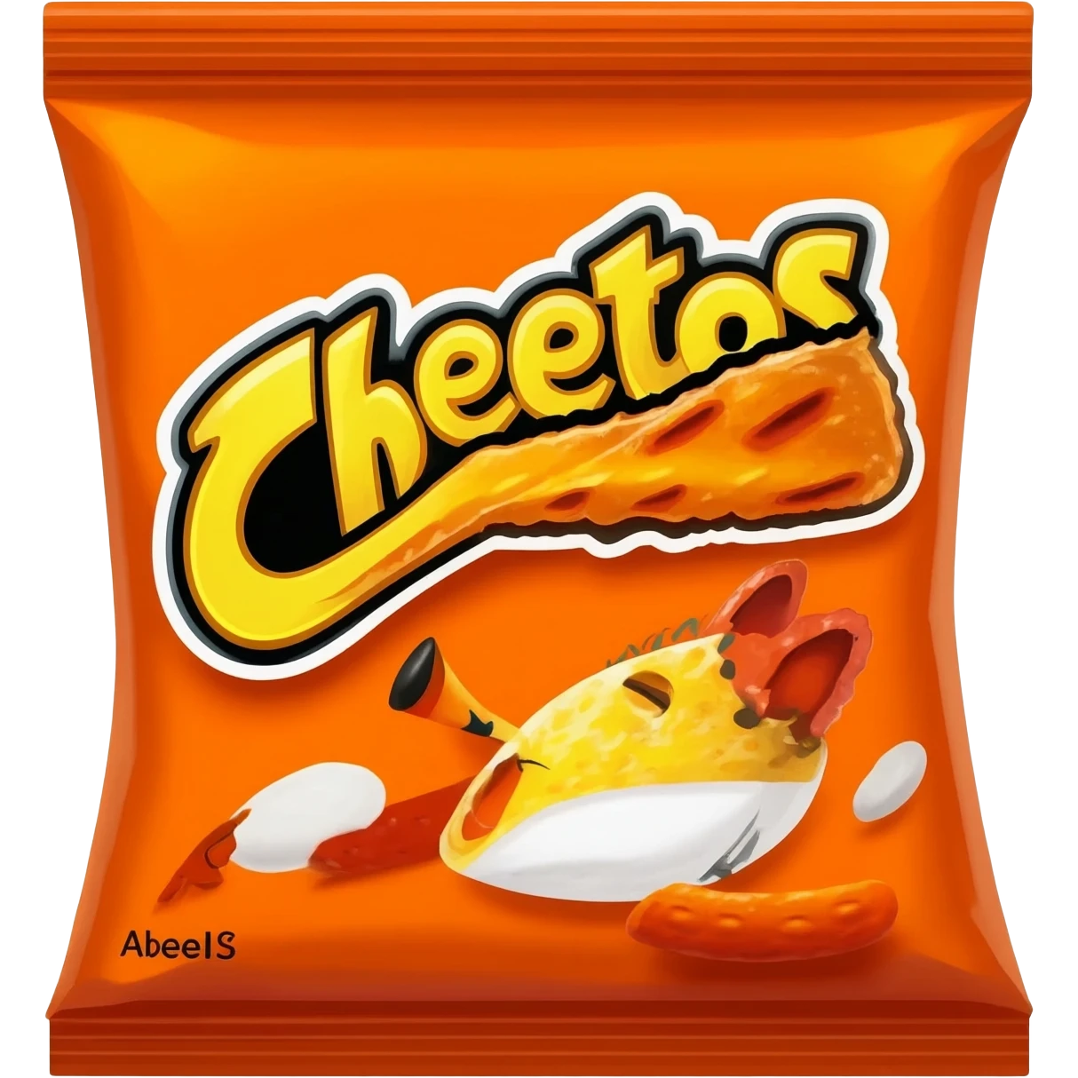 bag of cheetos emoji