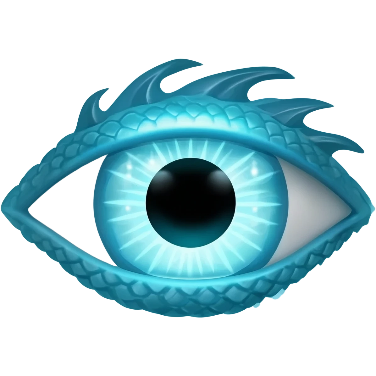 11. enormous magic portal shaped like a dragon eye opening emoji