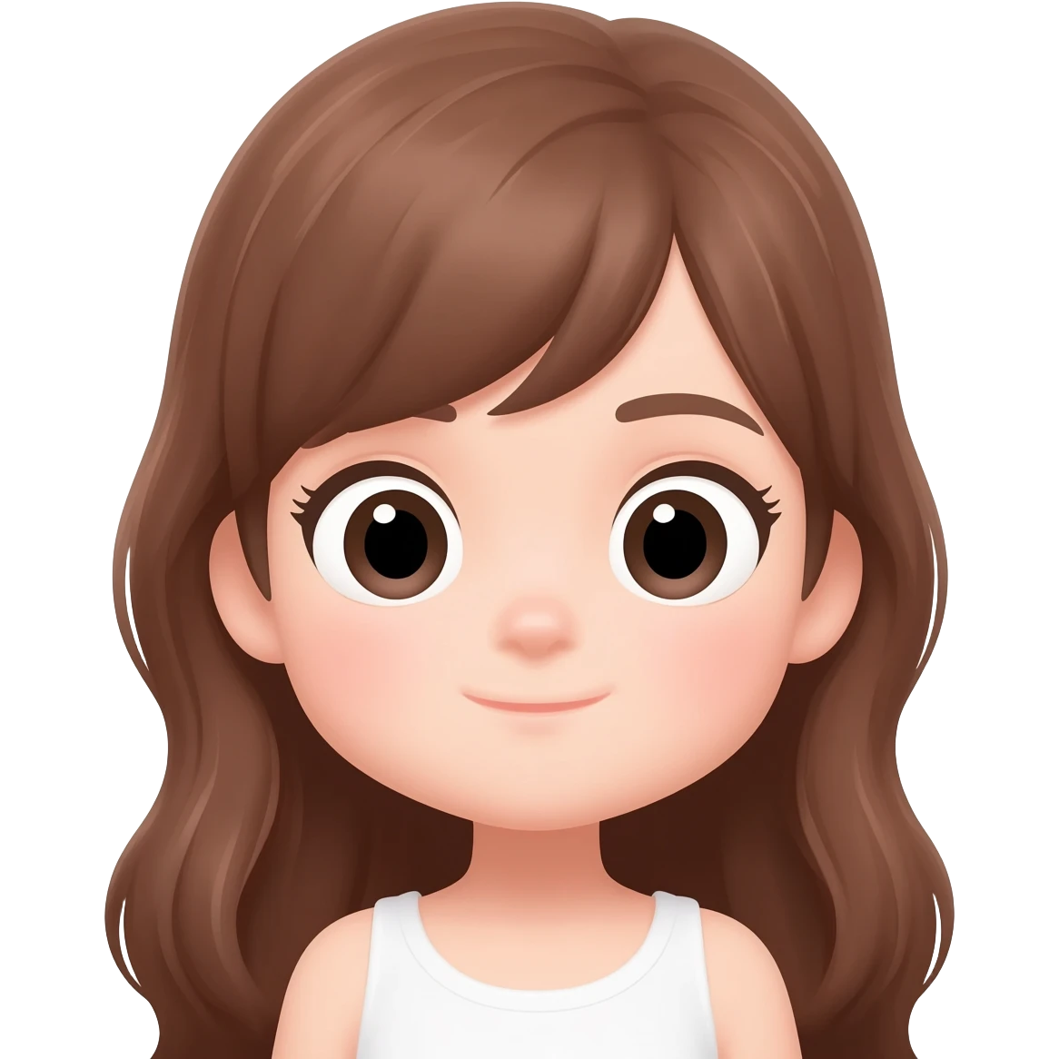 cute girl emoji