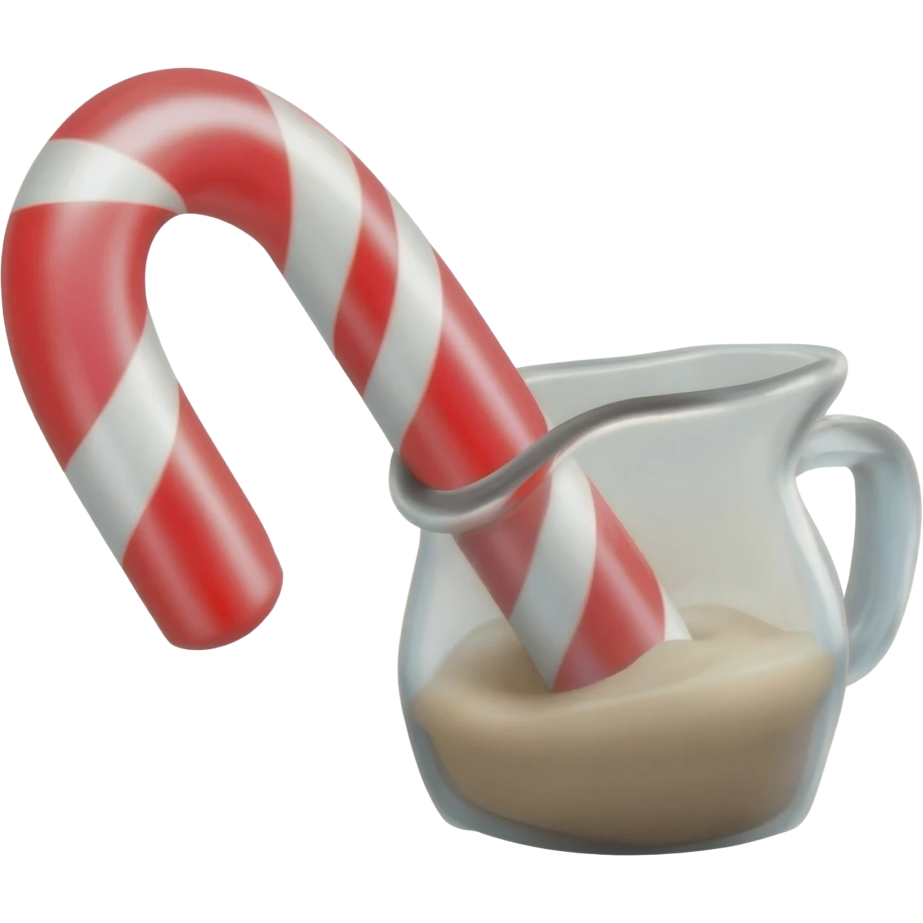 candy cane coffee creamer emoji