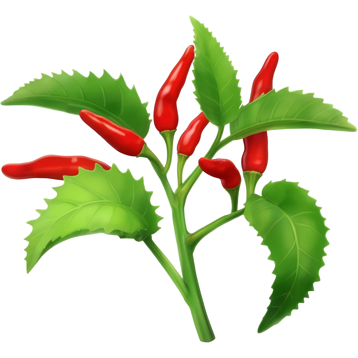Kutu Chilli plant emoji