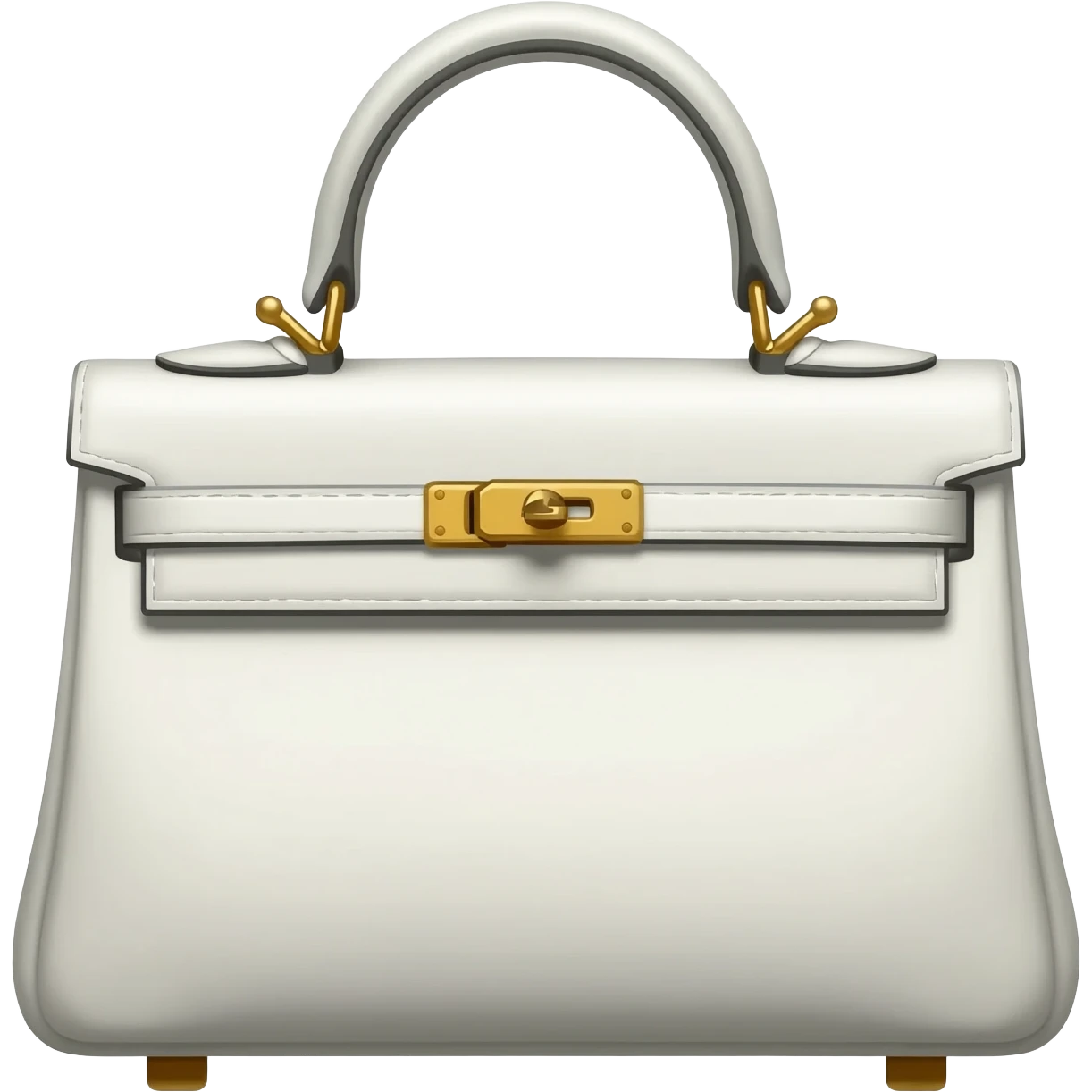 white birkin hermes bag emoji