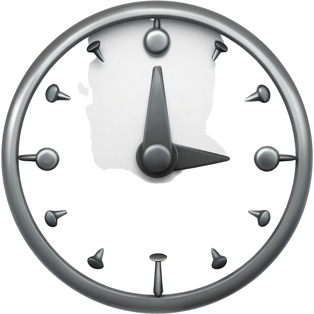 Make it a clock it emoji with nails emoji