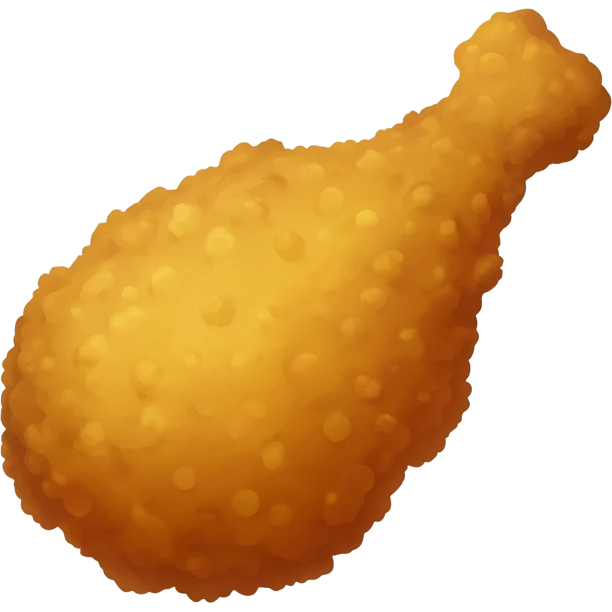 Golden chicken nugget emoji