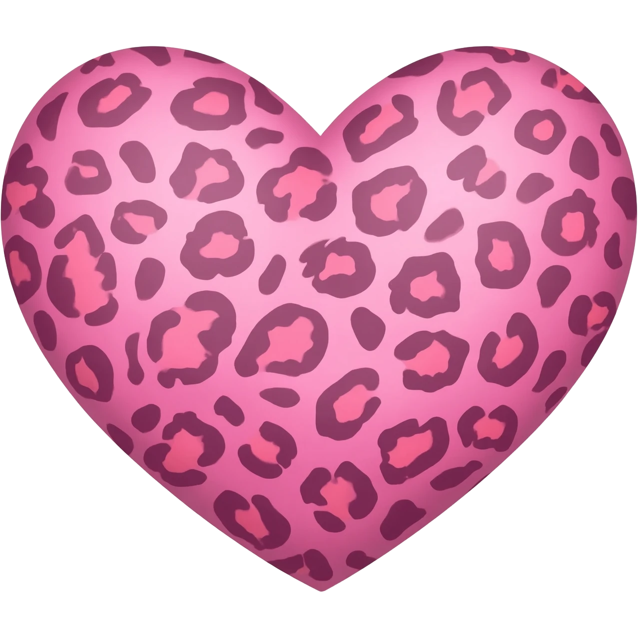 pink leopard heart emoji