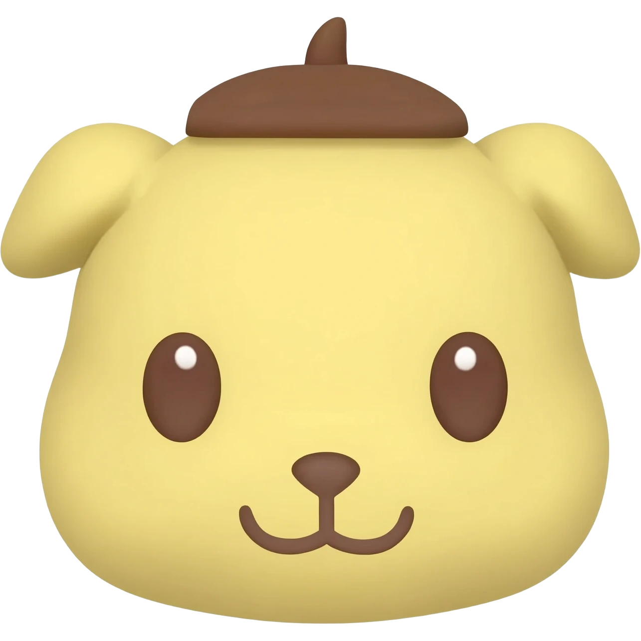 Pompompurin face only emoji