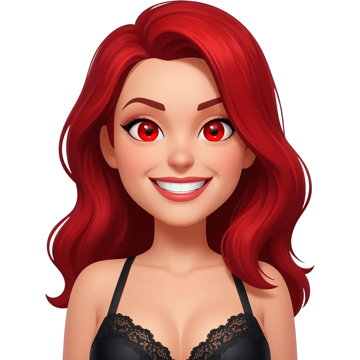 Prostitution horny Cheater red eyes emoji