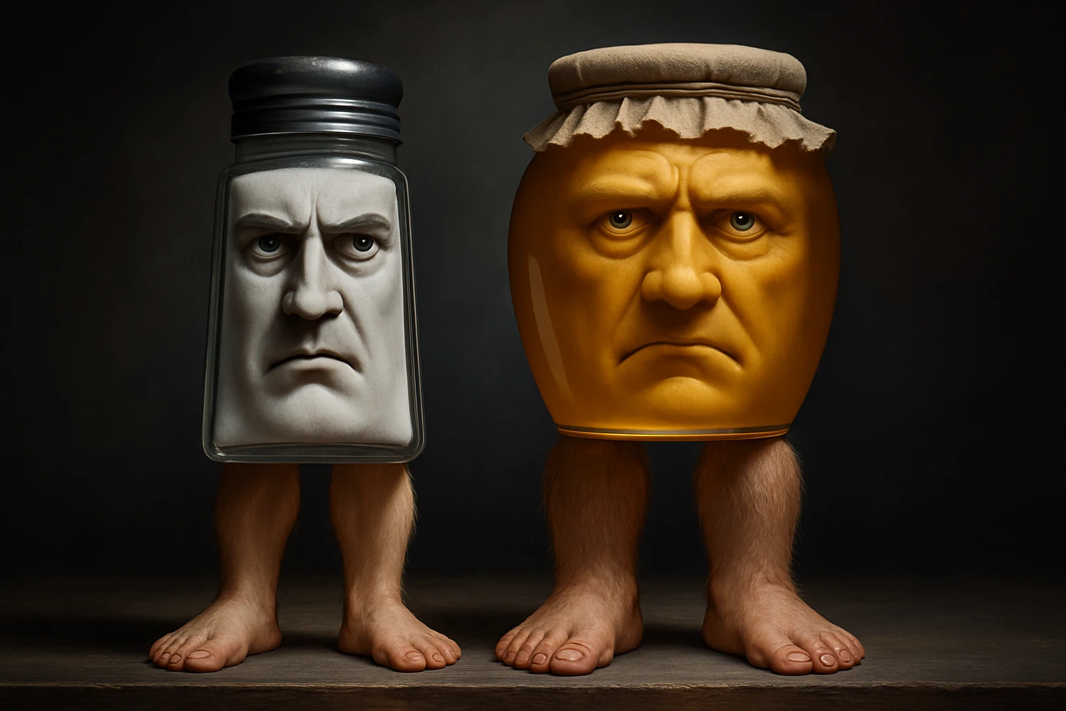 crea una fotografia ratio 16.9 identica a esta no debes cambiar nada solo darmela en estilo Foto hiper realista,no debes agrgar elementos ni letras todo debe permanecer igual y con la isma paleta de colores y expresiones.puede arreglar unpoco parta qsean mas vivos los colores emoji