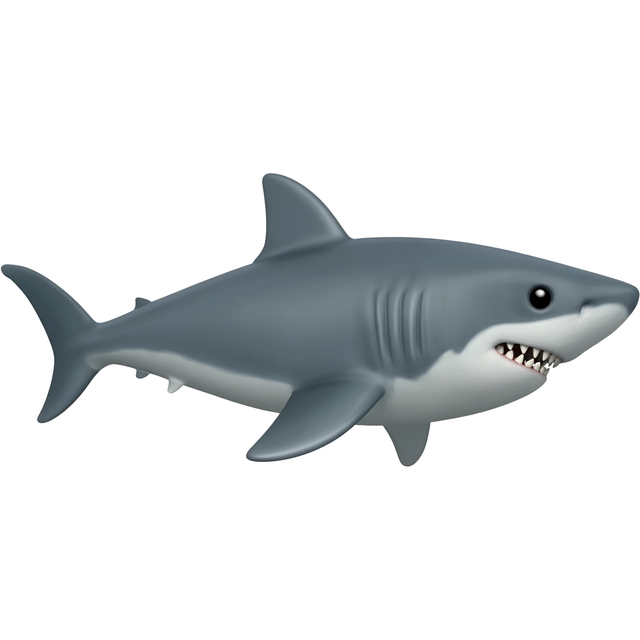 Shark with teeth emoji