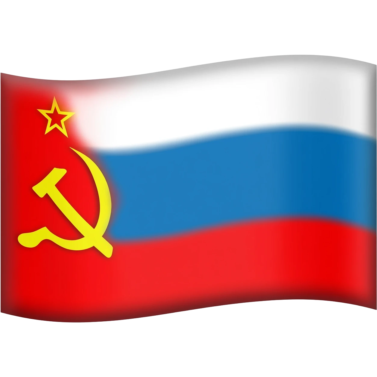 Привет давай ты мне создай флаг советского Союза эмодзи emoji