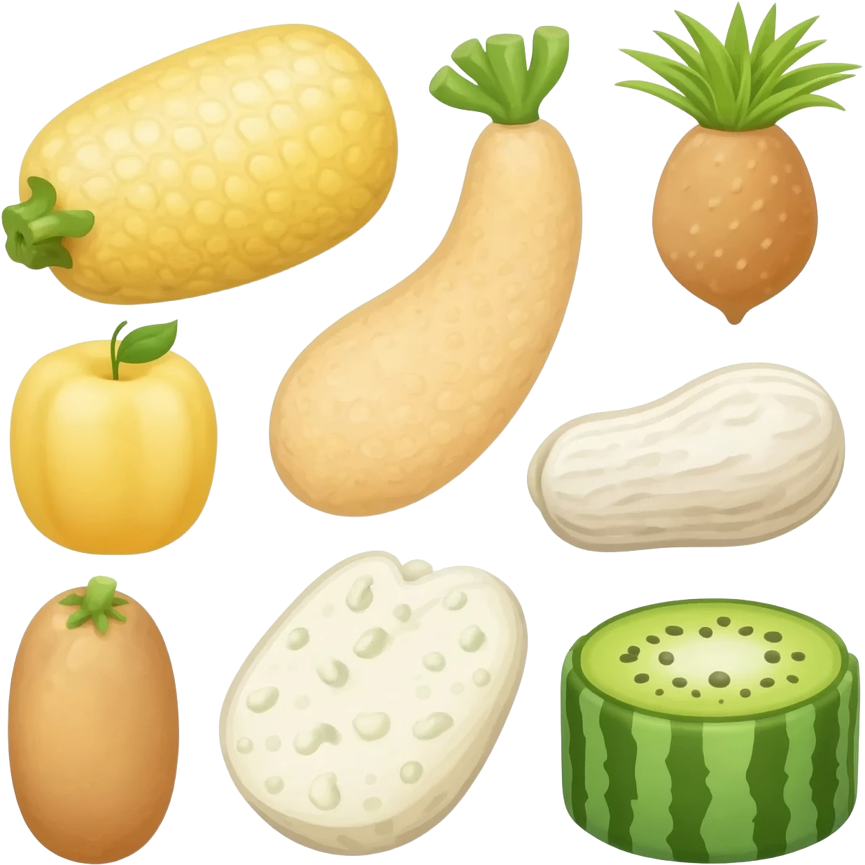 make them on the straight line then emoji