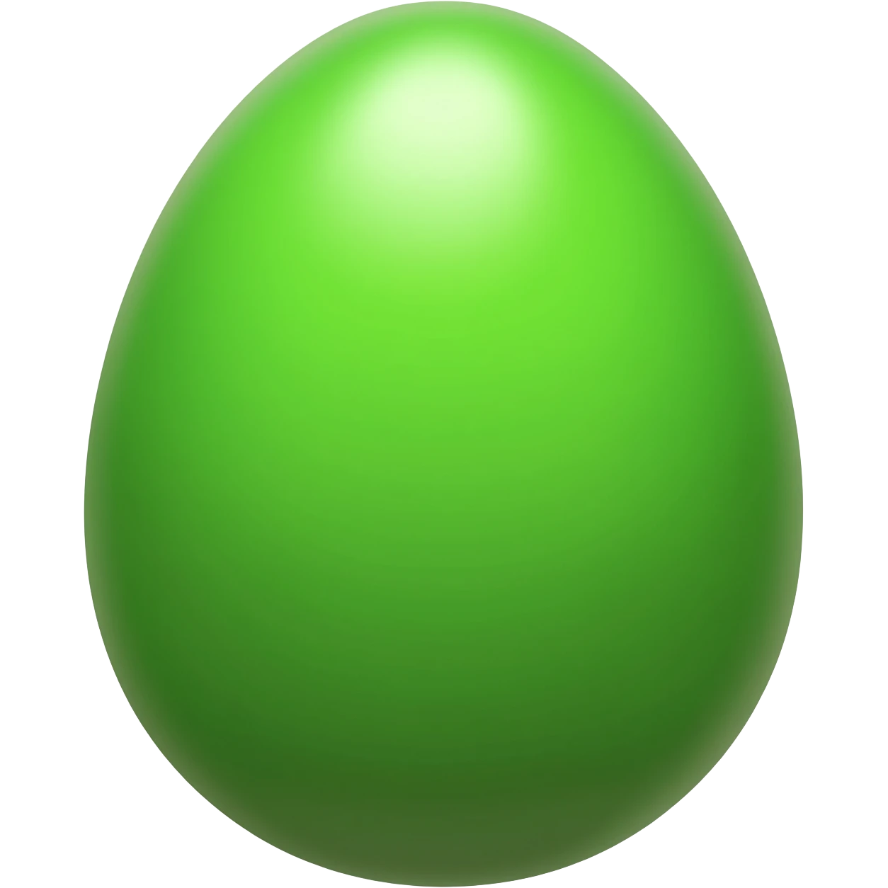 Green dragon egg emoji