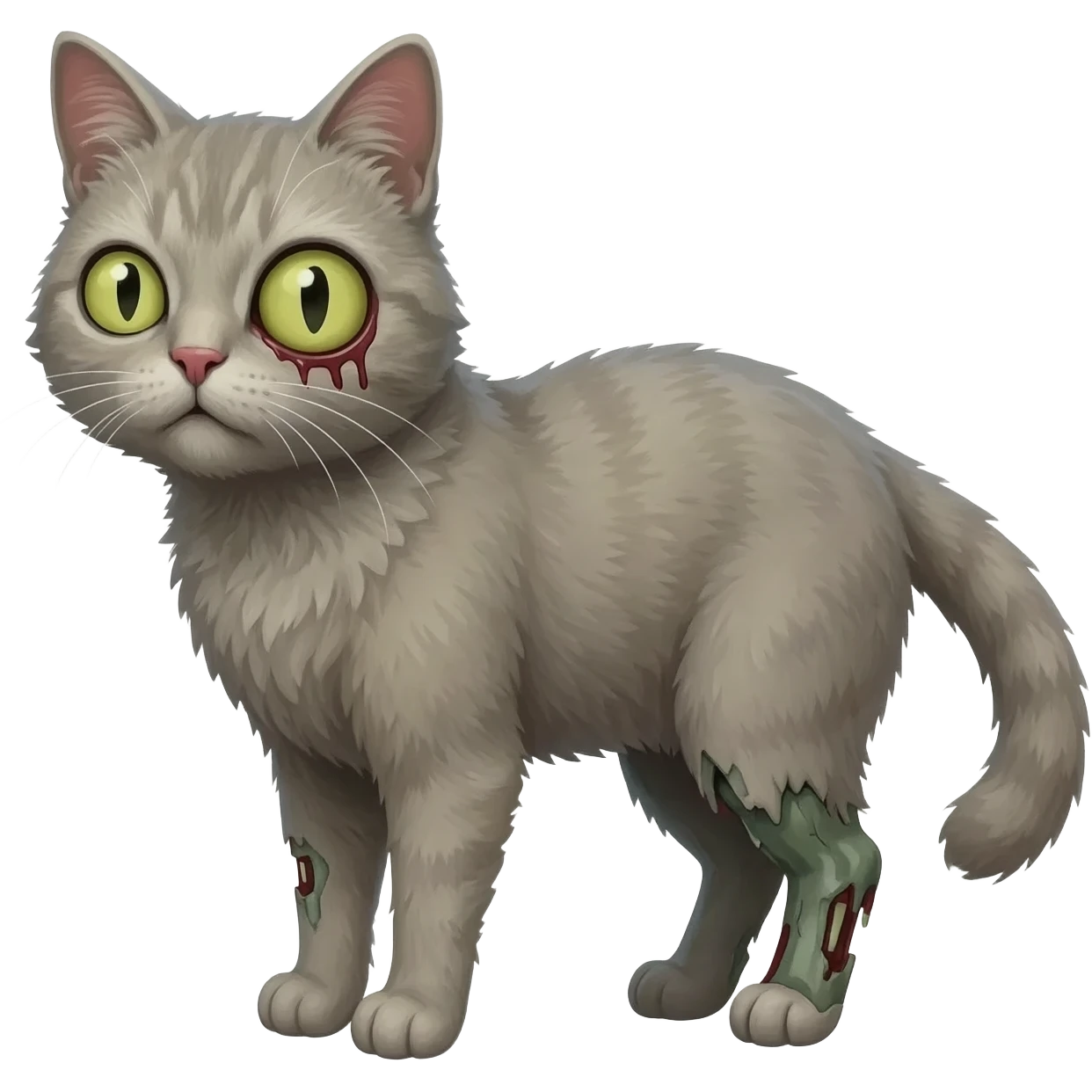 zombie cat emoji