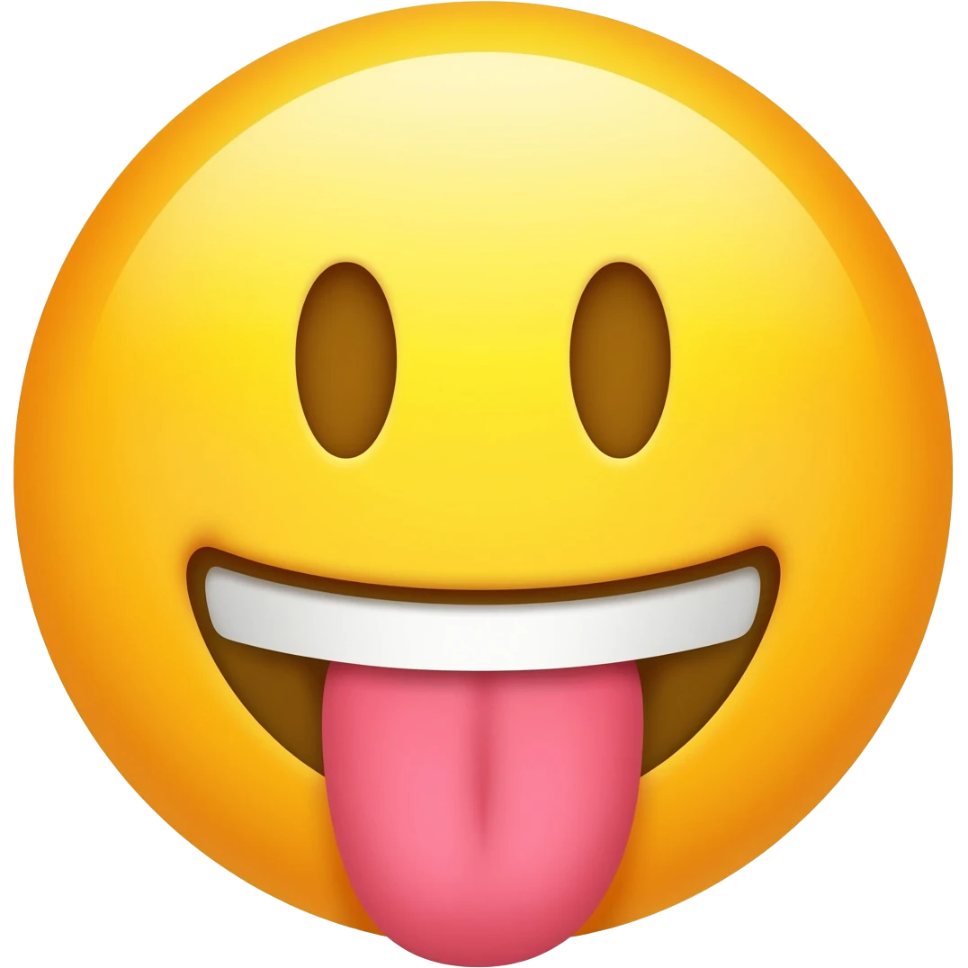 tongue out emoticon smiling face with peace sign in front of tongue emoji