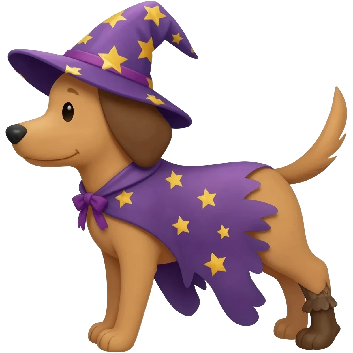 Dog wizard emoji