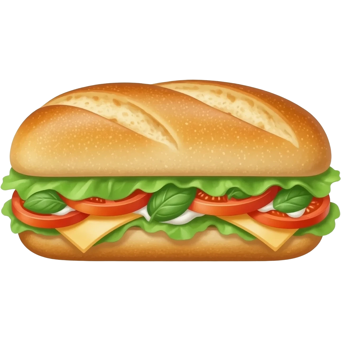 Sub sandwich looking good emoji