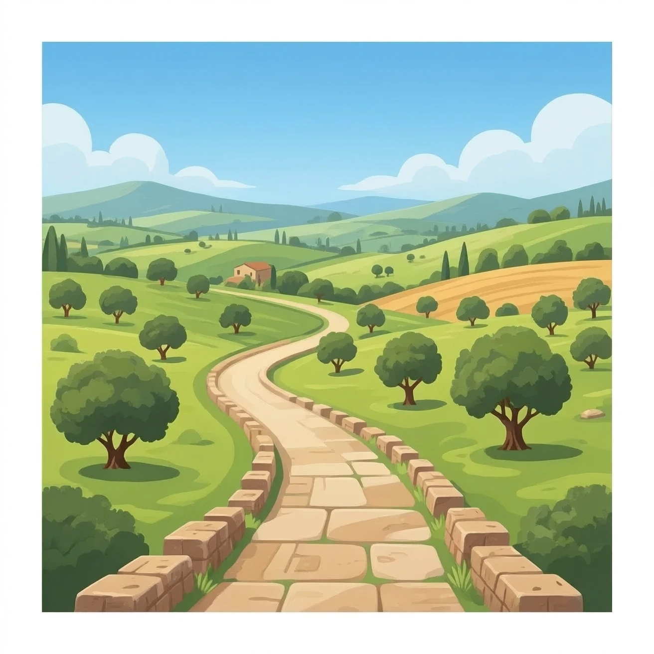 Roman roads emoji