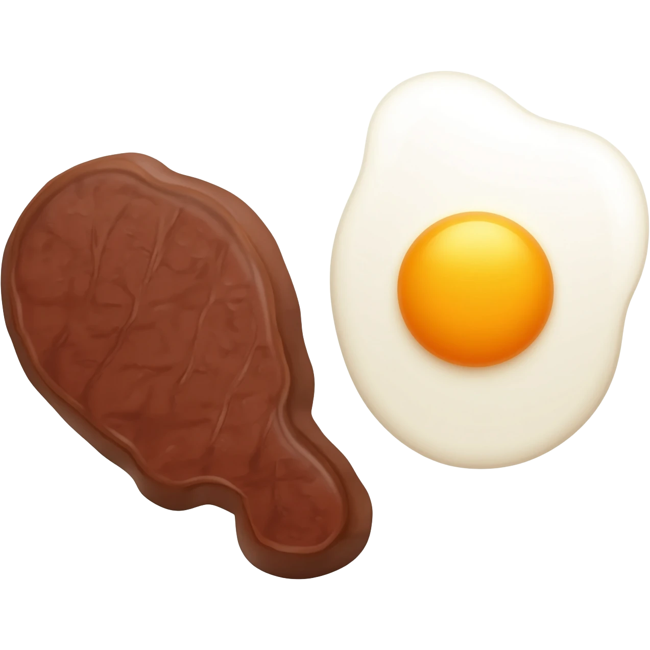 steak-and-rggs emoji