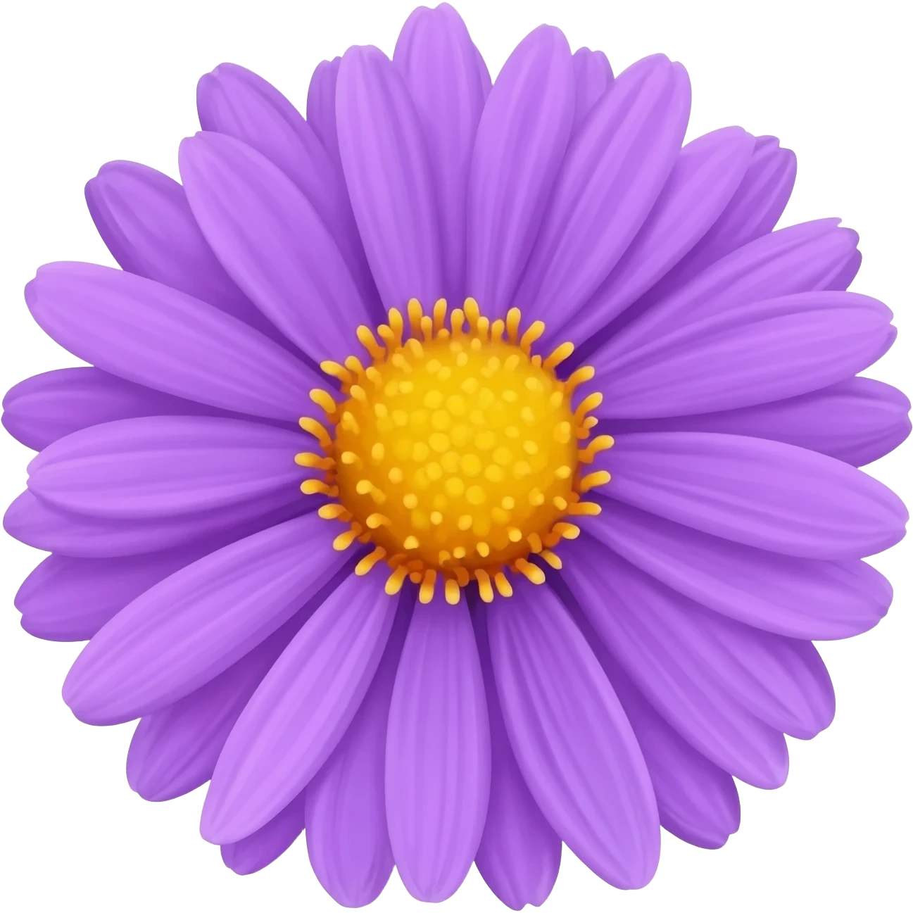 Flor Aster emoji