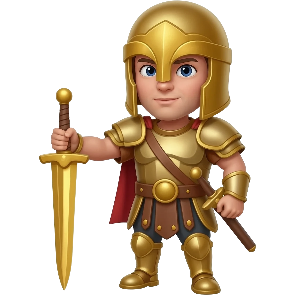 Ein Krieger Mit Goldenen Schwert emoji