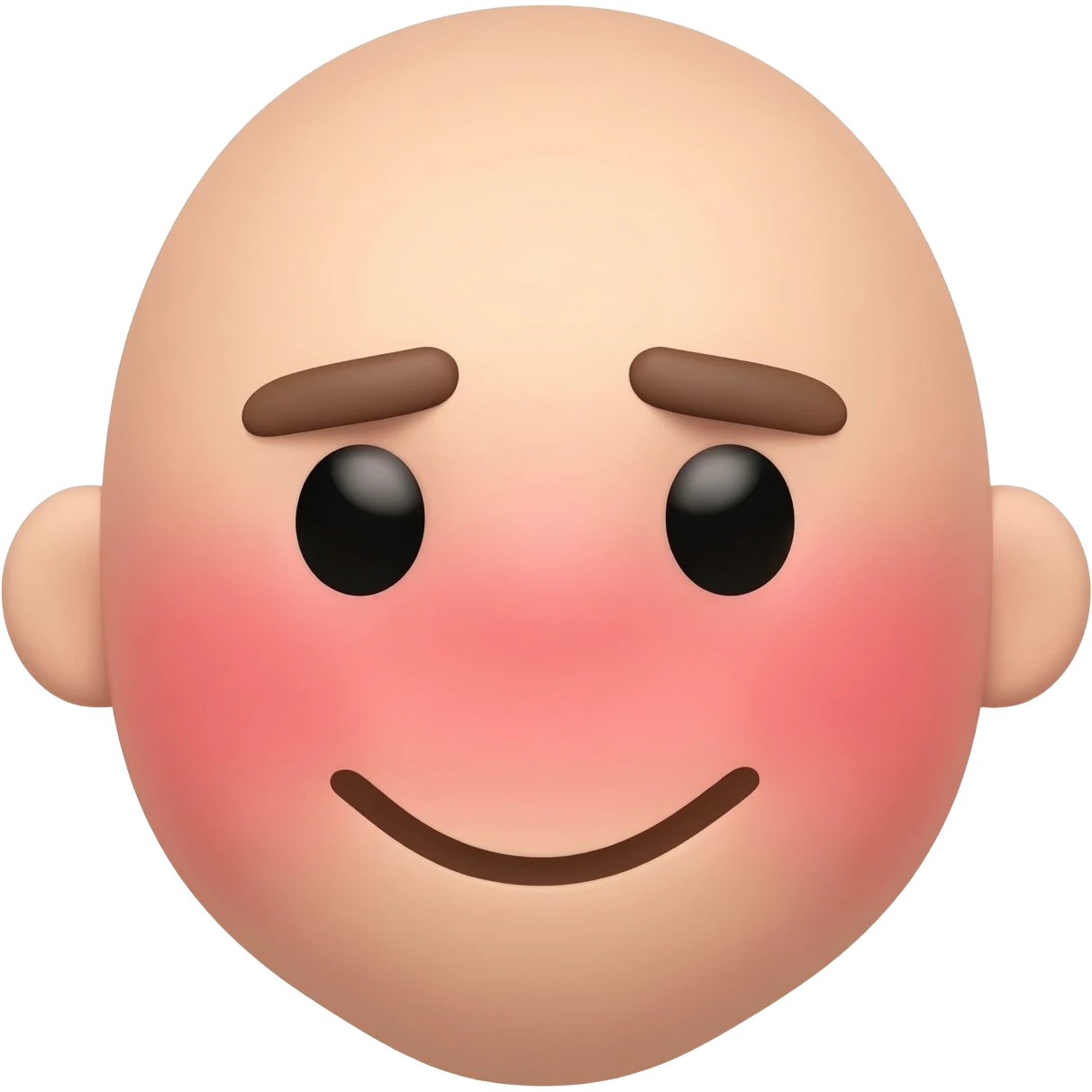 red round face confused emoji emoji