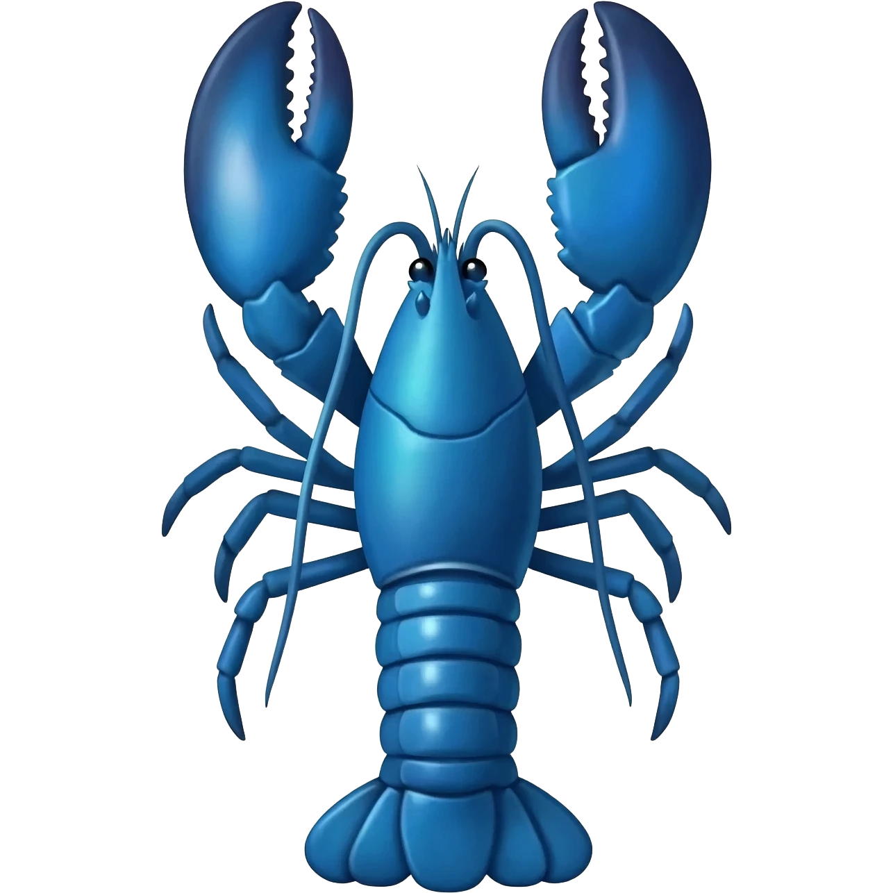 blue lobster emoji