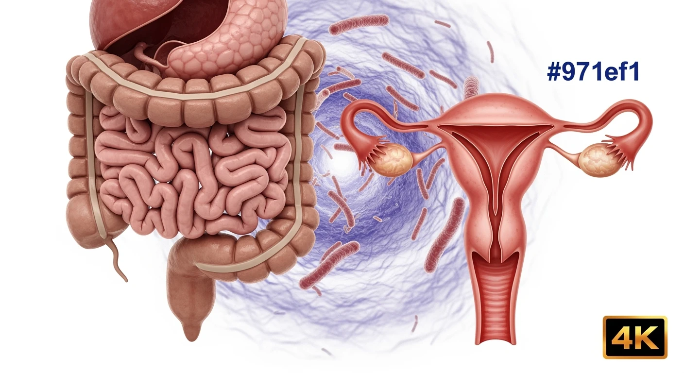 intestino umano anatomico realistico accanto ad un utero umano anatomico realistico, dietro i due organi fluttuano batteri intestinali con questo colore: #971ef1, iperrealistico 4k
isolata su sfondo bianco emoji
