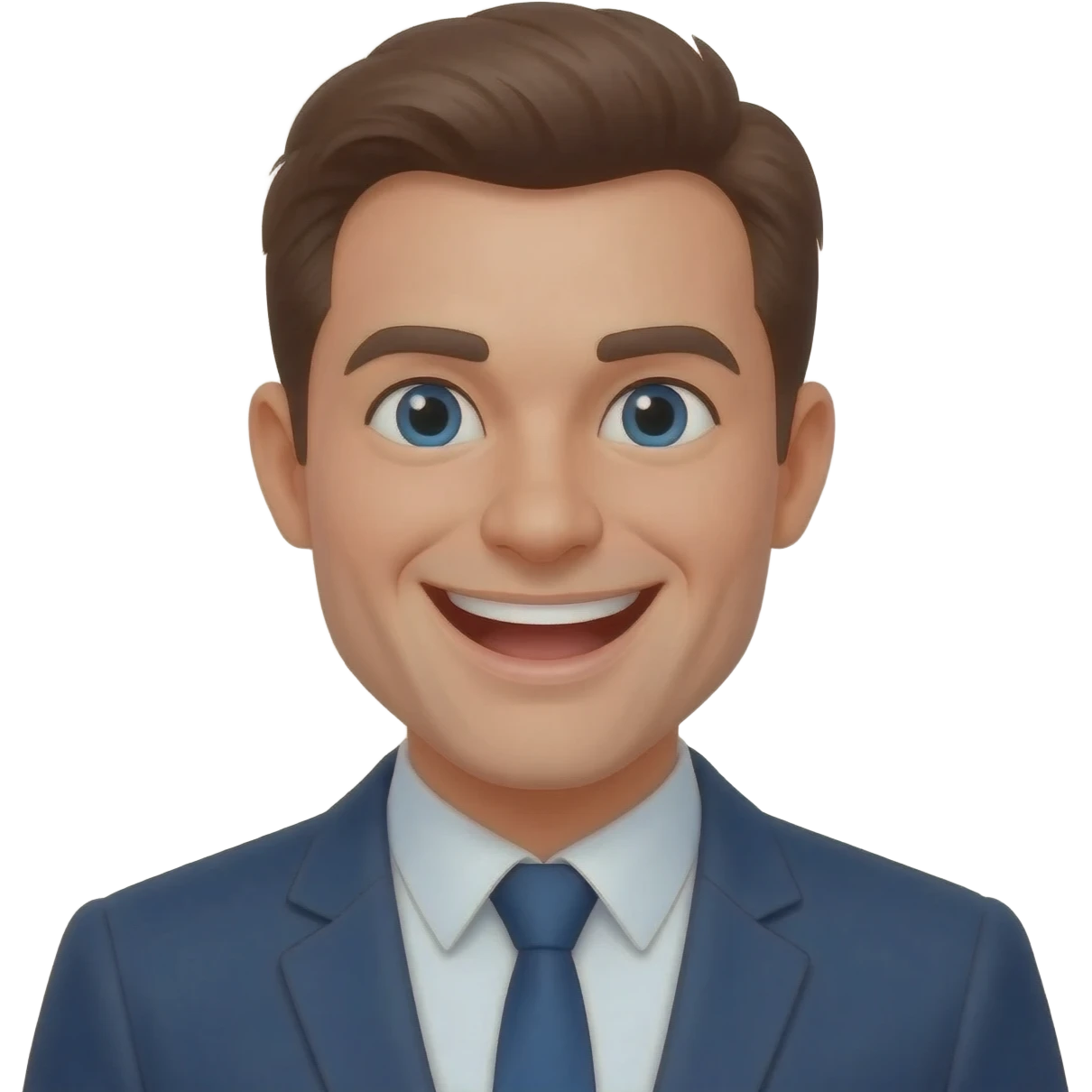 rejoicing businessman emoji