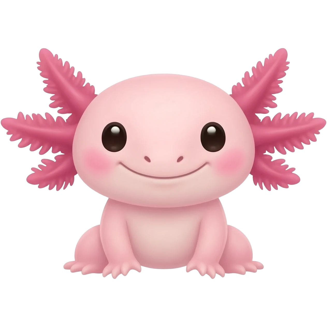Cute small axelotl emoji