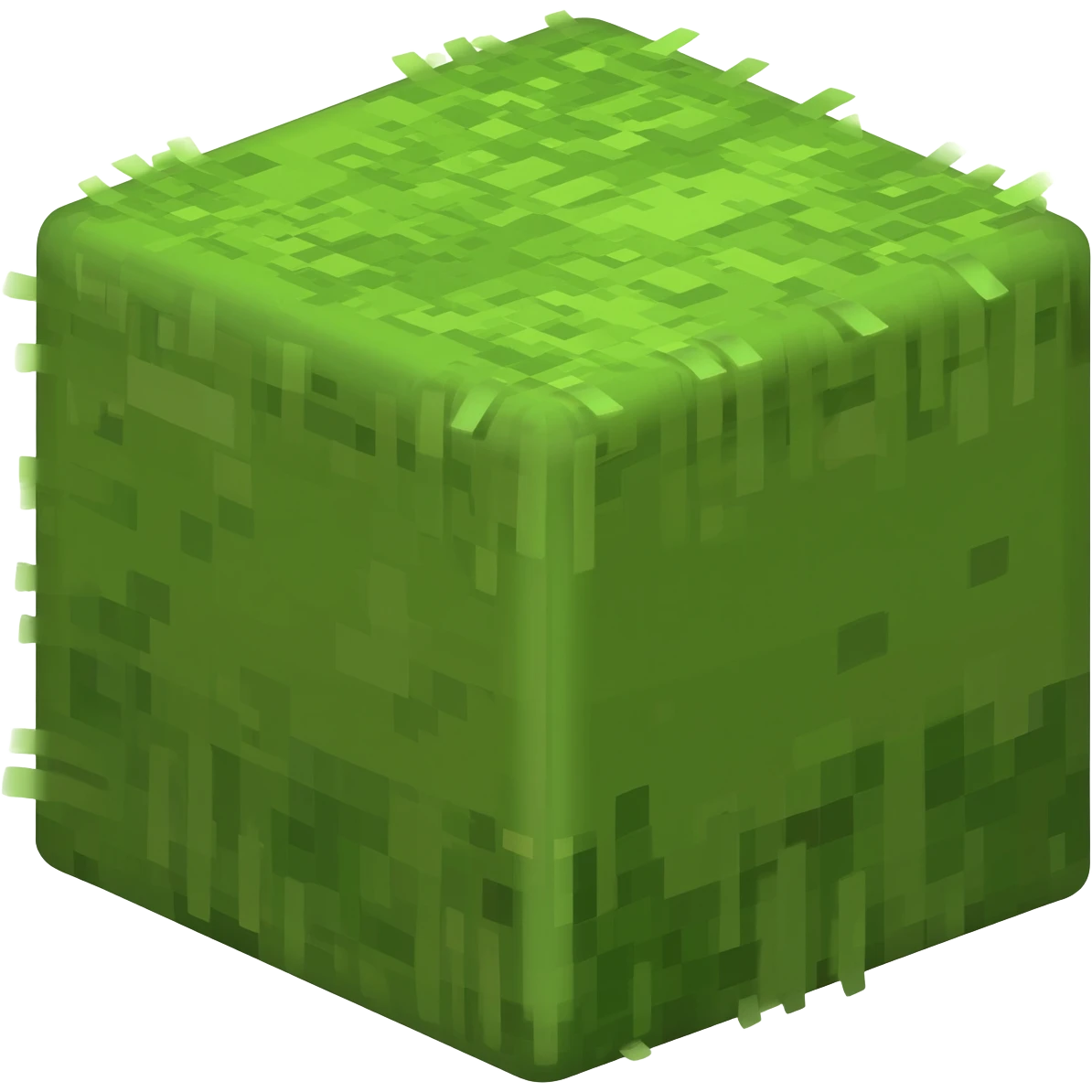 Minecraft grass block emoji