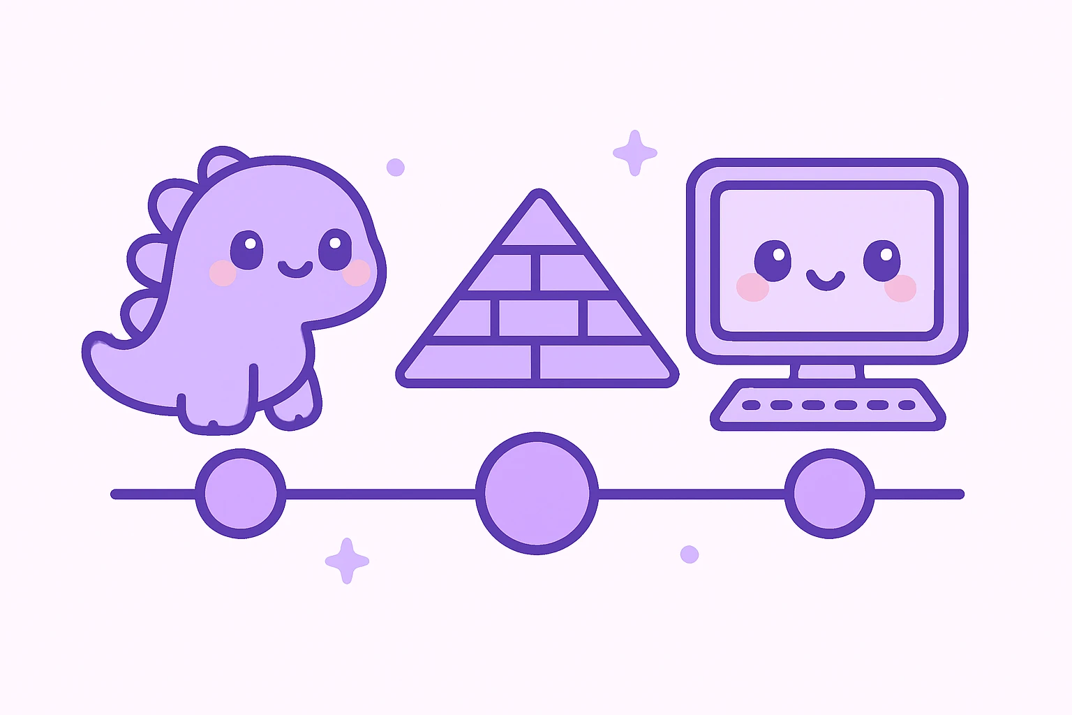 "Timeline", "history" no text, with the colors: Primary Purple:  #8B5CF6
  Light Purple:    #A78BFA emoji