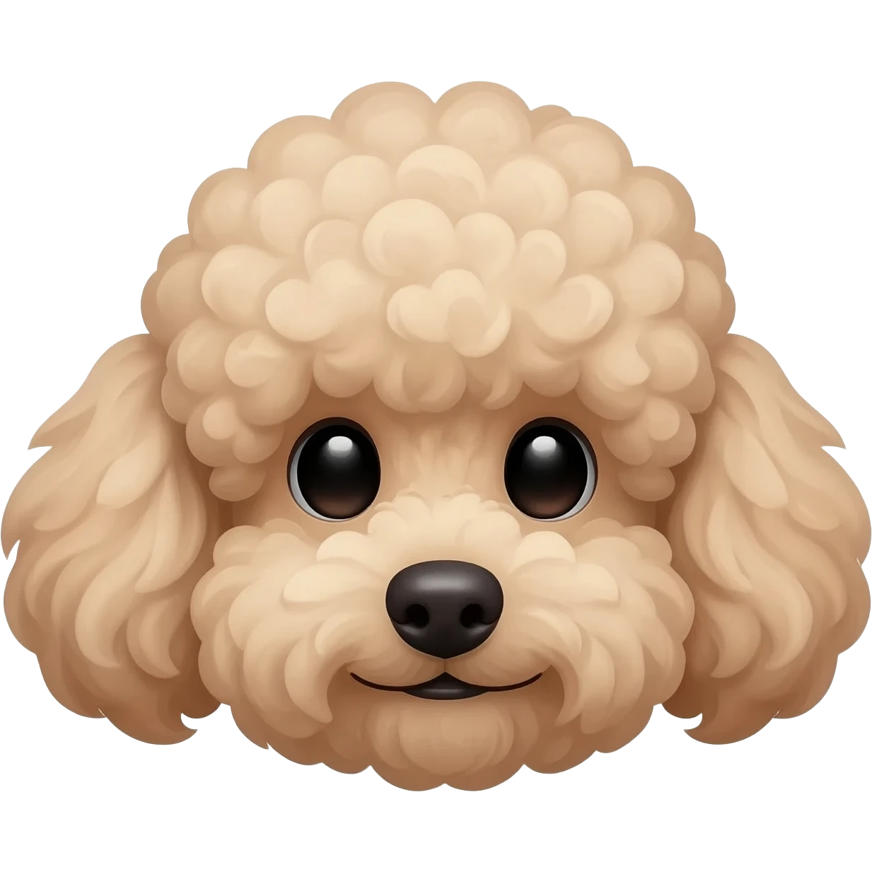 barboncino toy solo muso emoji