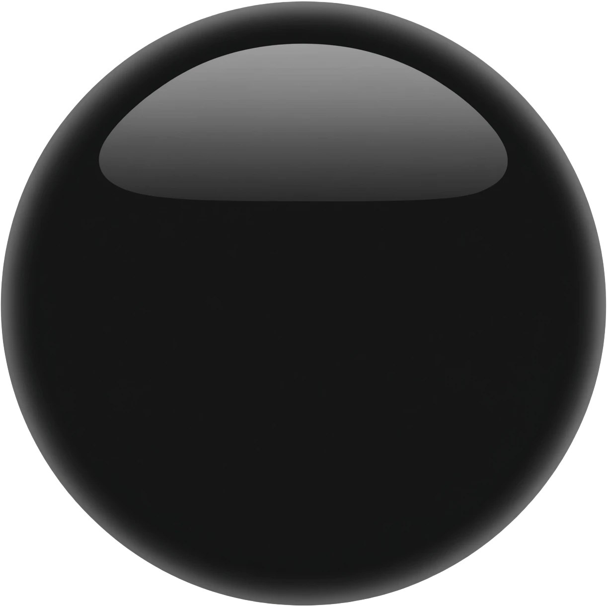 a black emoji