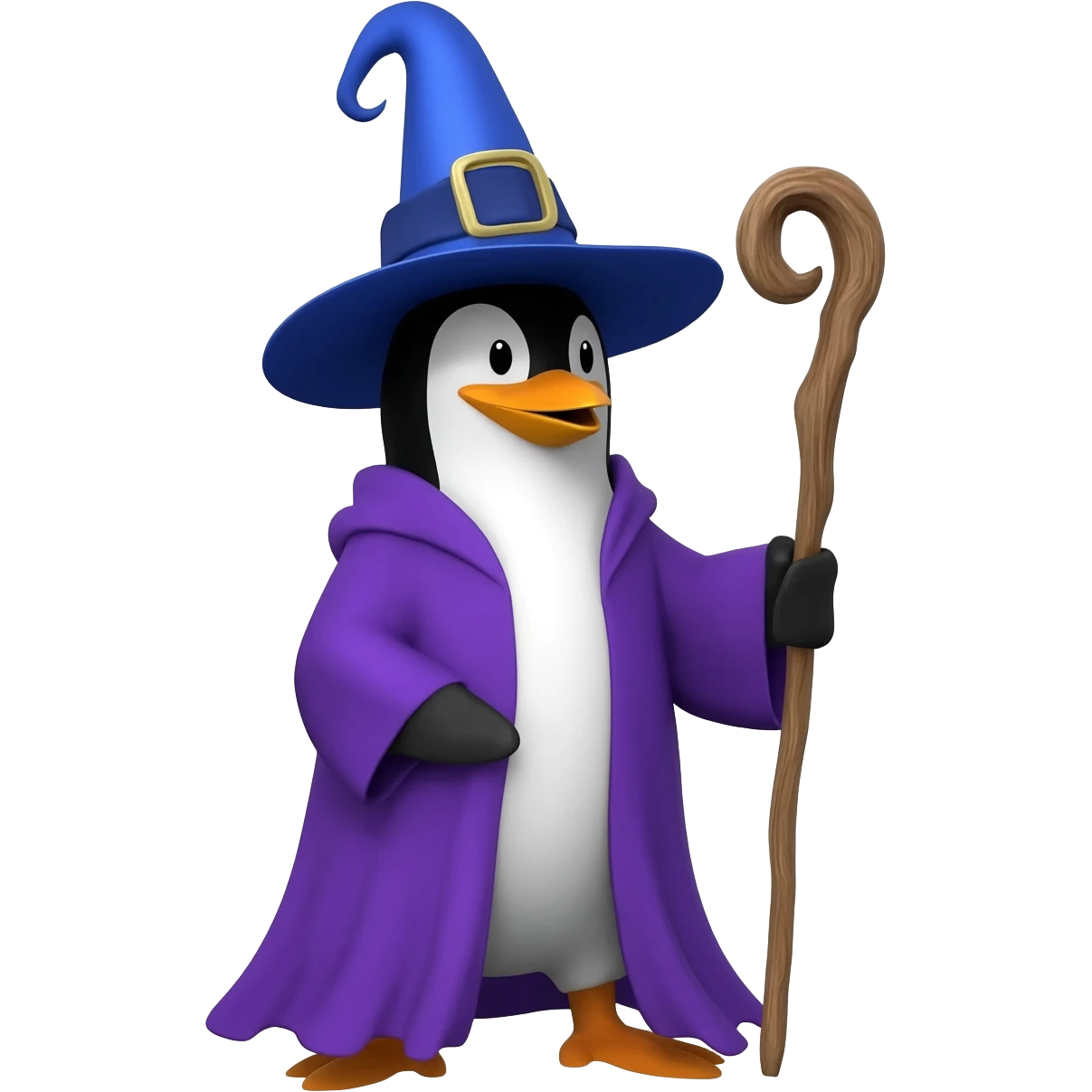 Penguin Wizard emoji