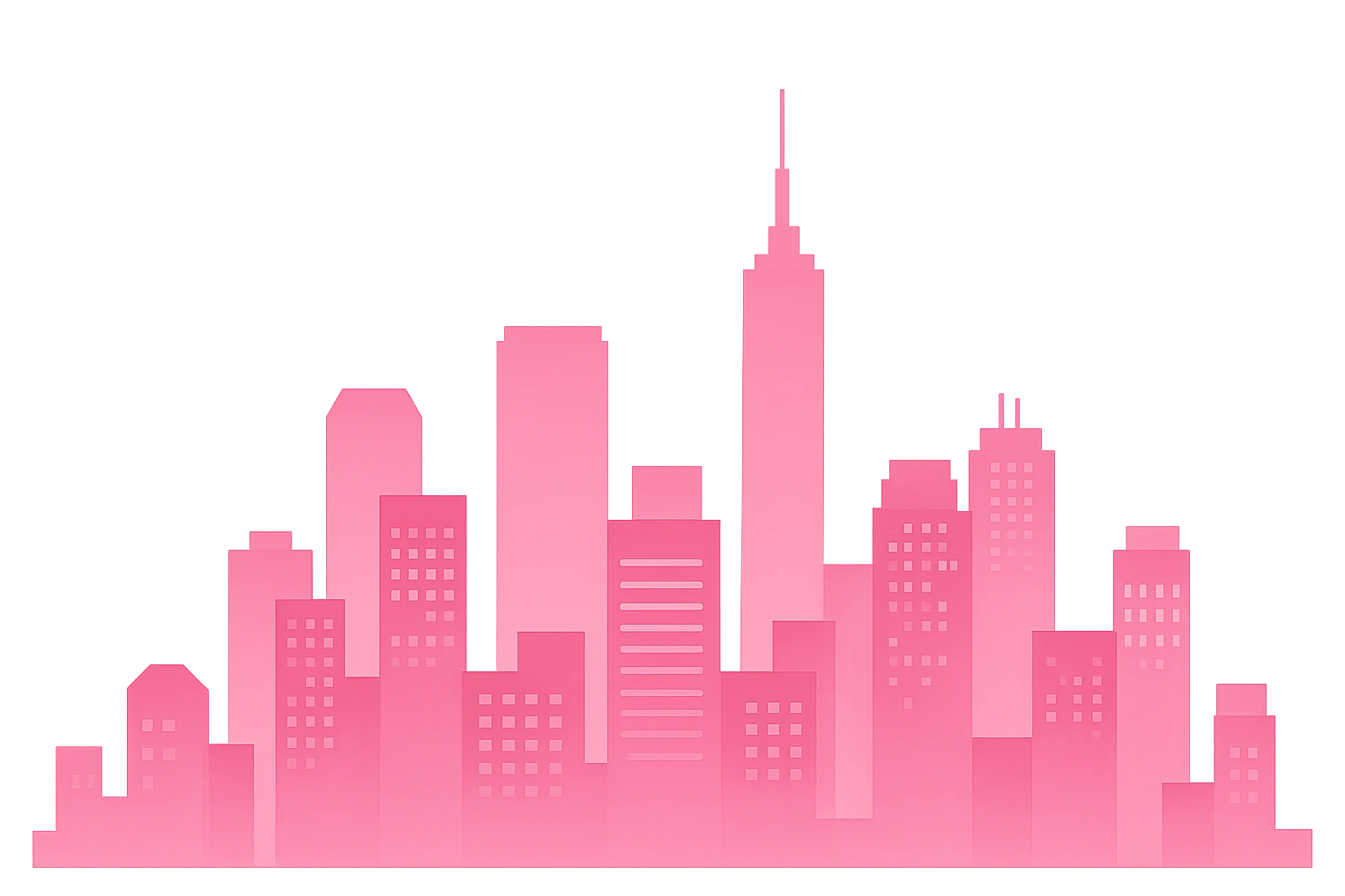 pink cityscape emoji