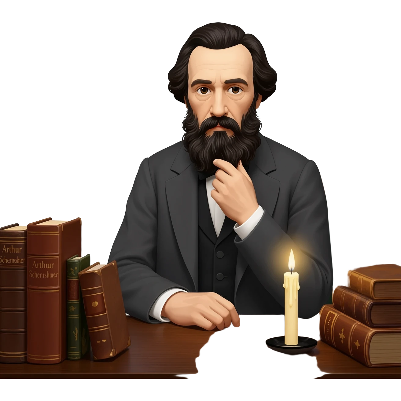 Arthur Schopenhauer emoji