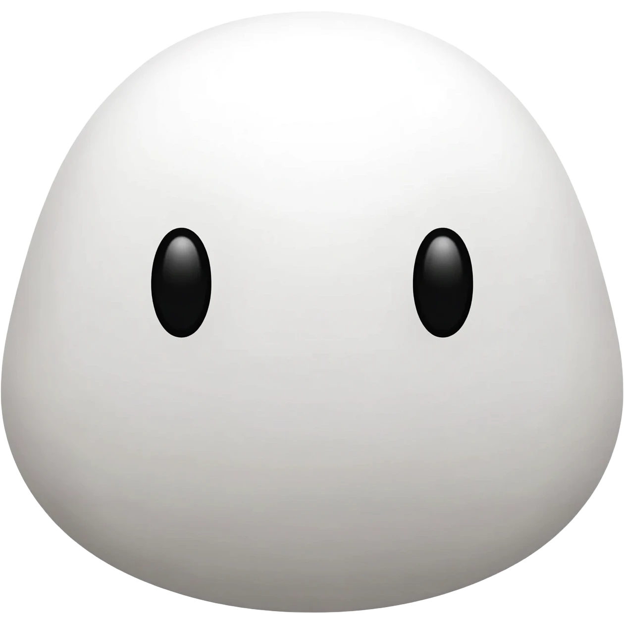 Museau moin blanc emoji