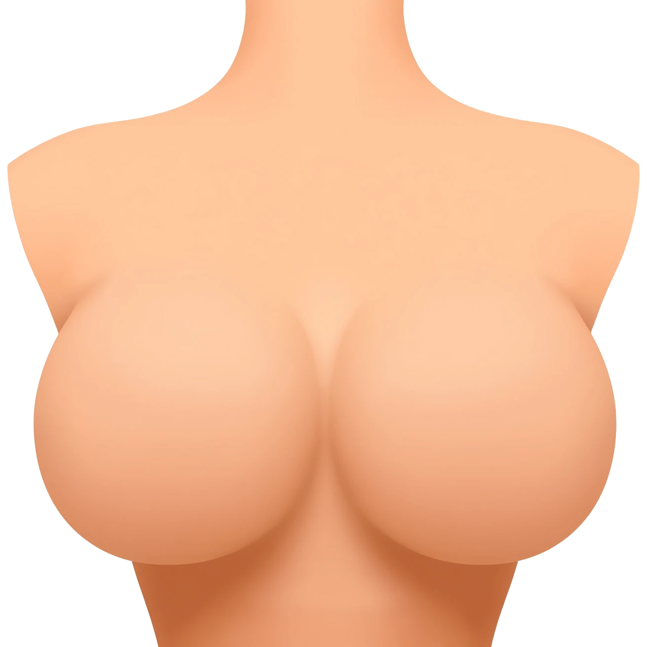 big bare breasts emoji