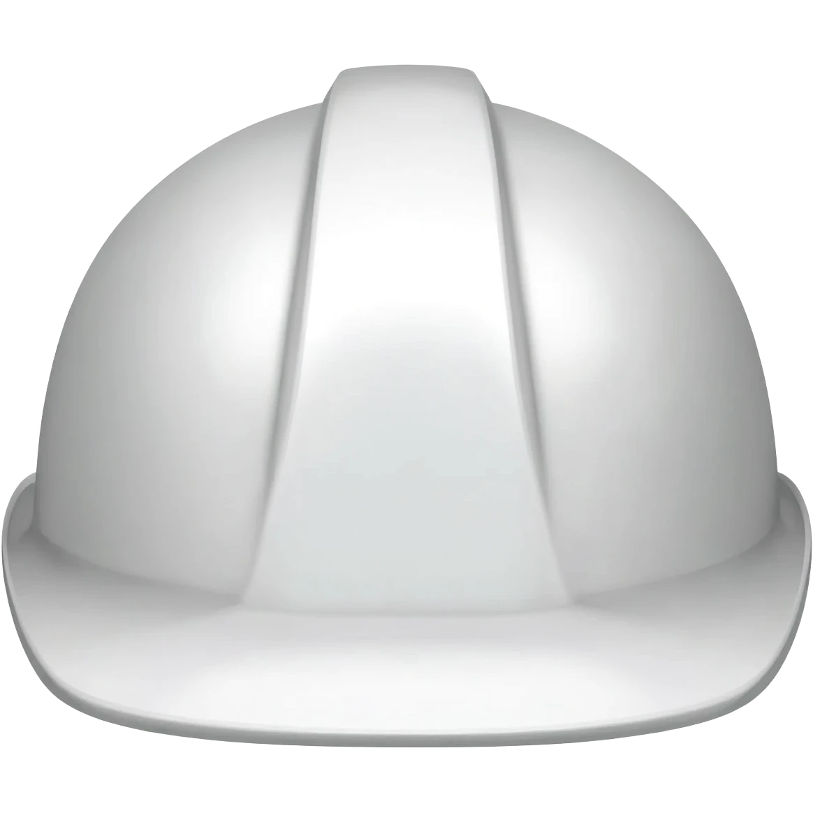 Puedes generar un casco de ingeniero civil  color blanco emoji