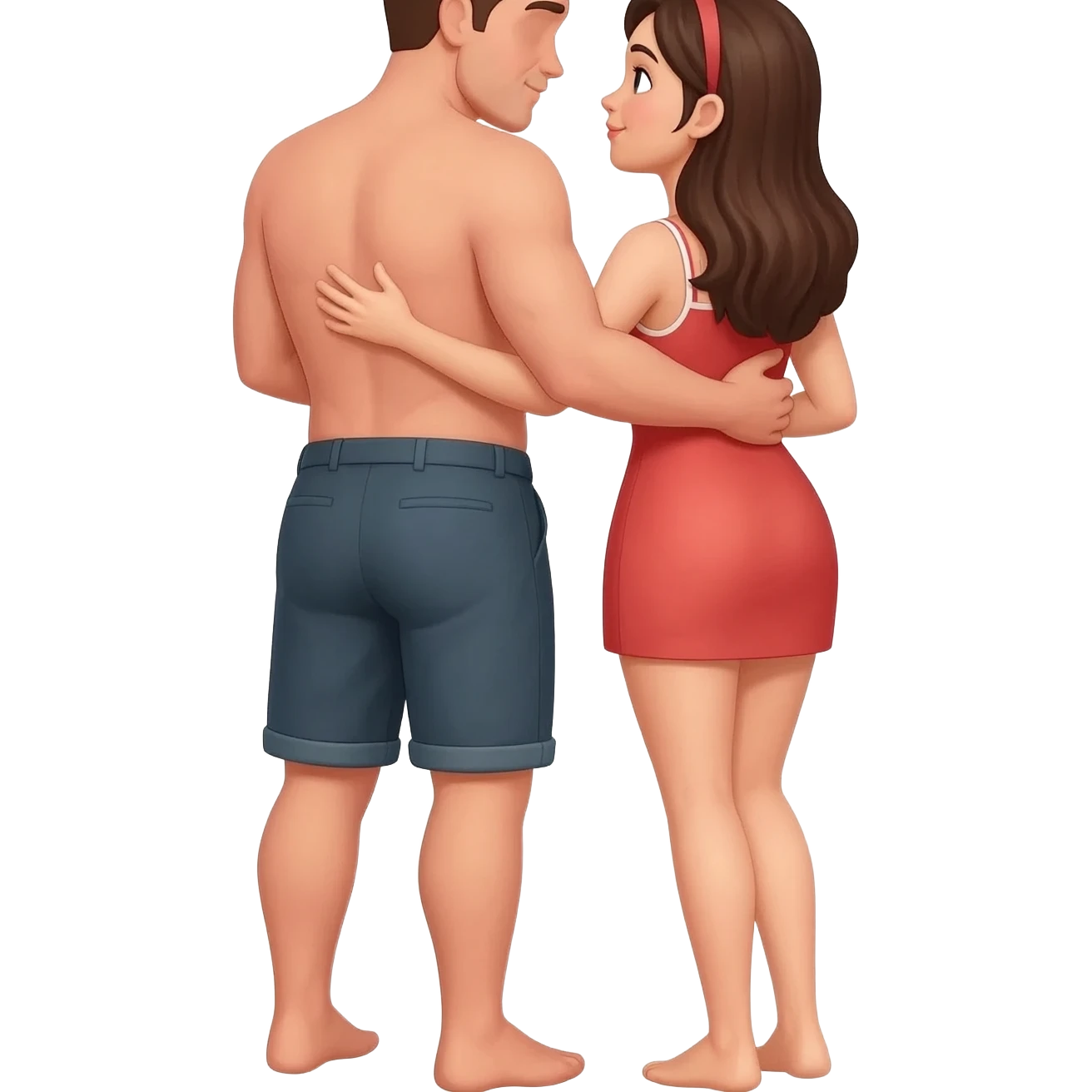 Guy fucking a girl from behind emoji