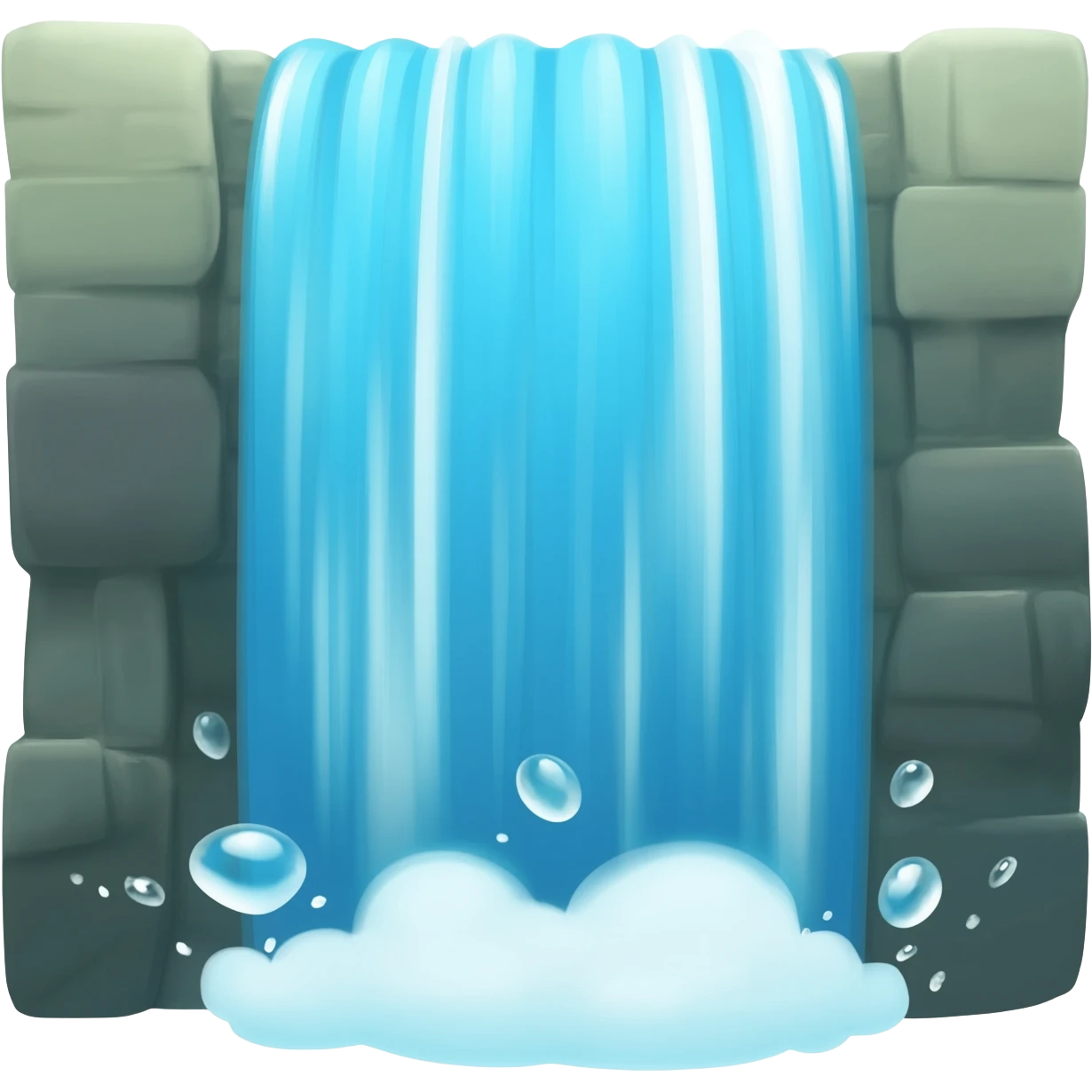 Water fall emoji
