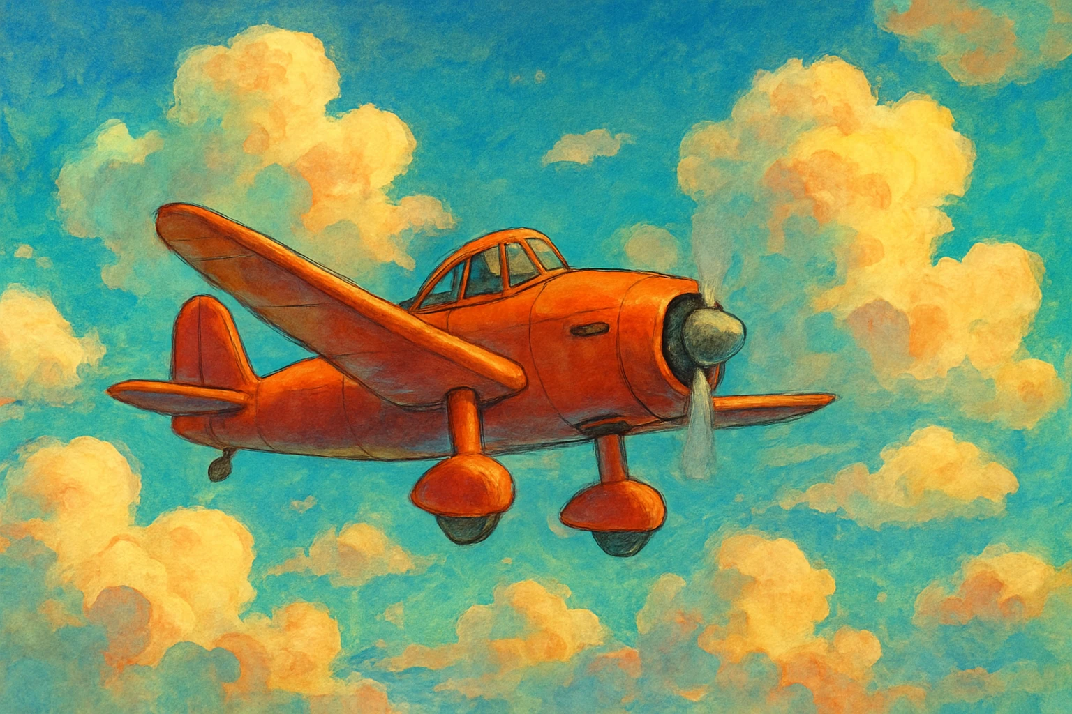 an airplane flying emoji