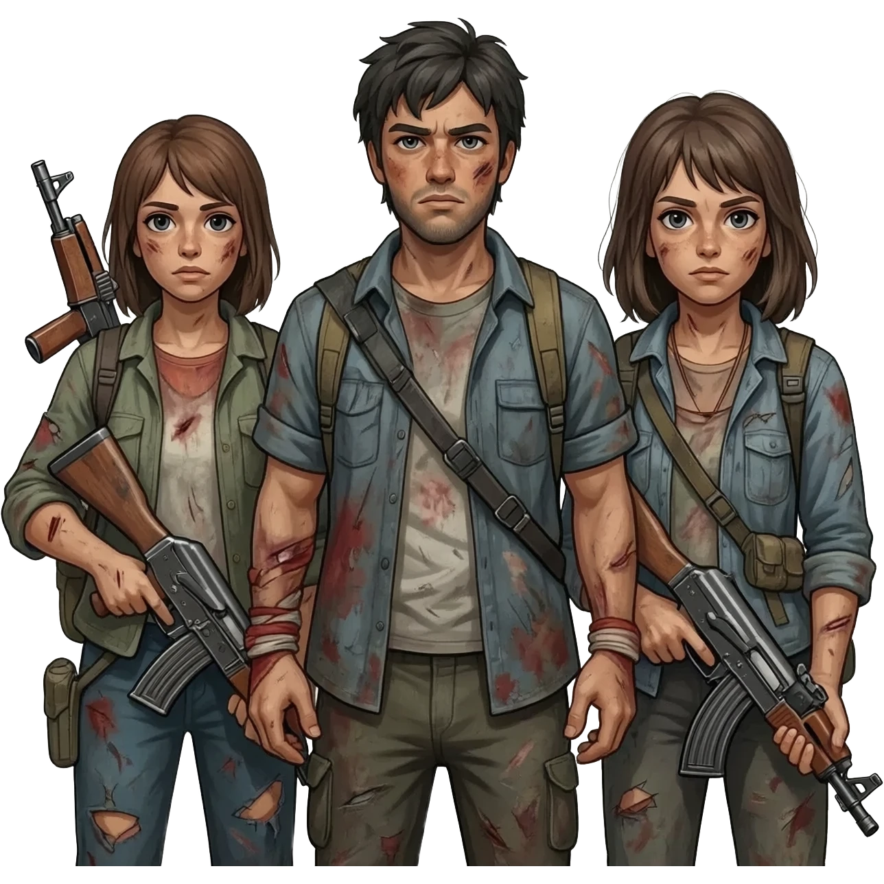 pocos supervivientes emoji