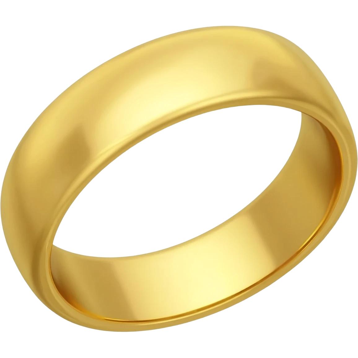 Mens wedding ring yellow gold with no diamonds emoji