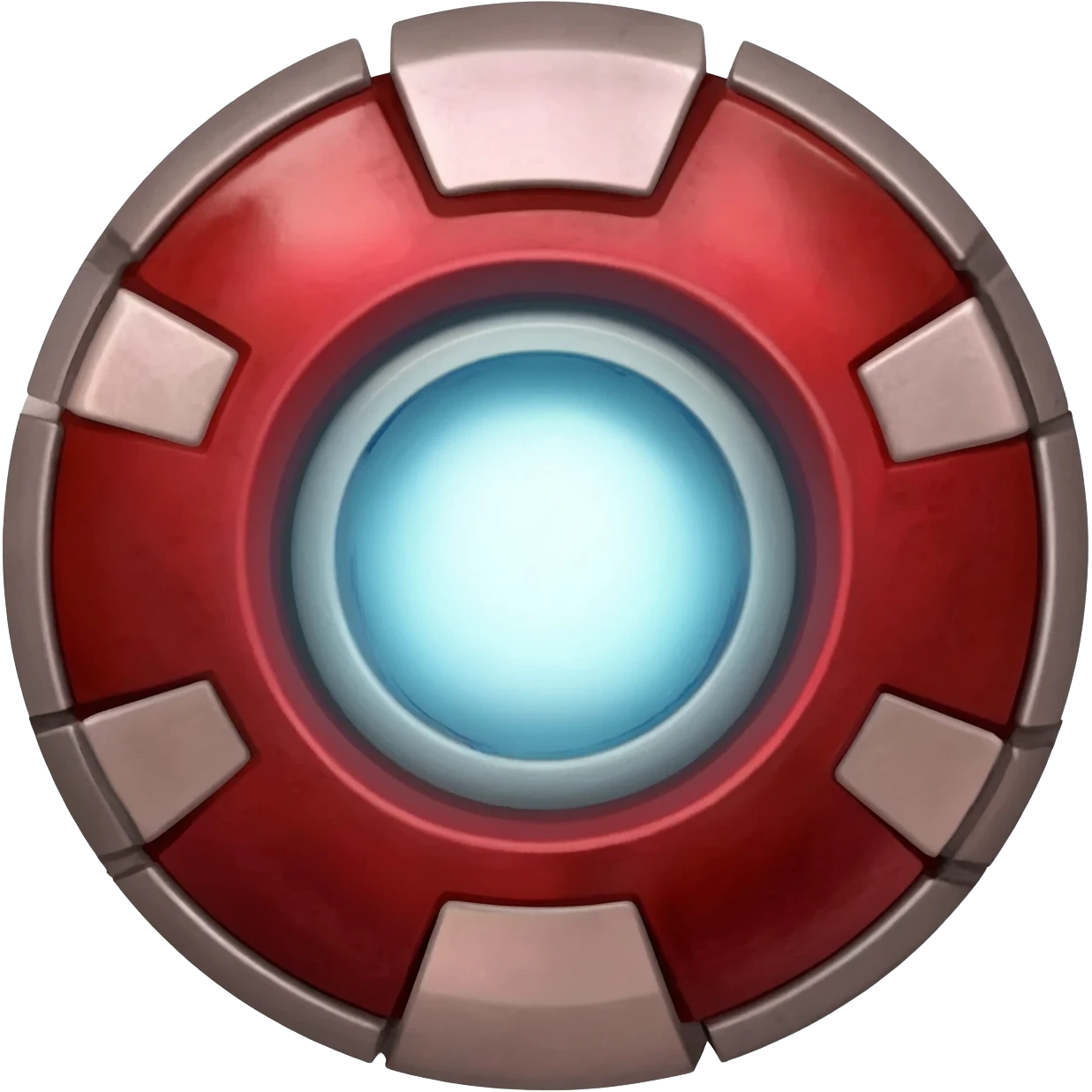 Iron man arc reactor emoji